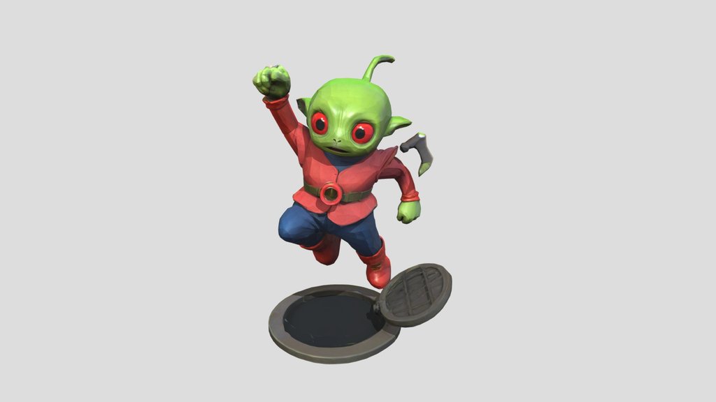 Chill warrior_alien