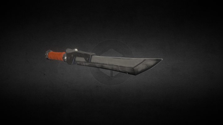 Styled Sword #1 3D Model