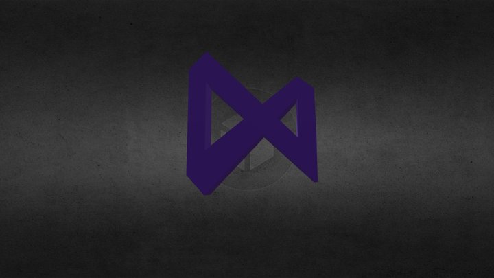 Visual Studio Logo 3D Model