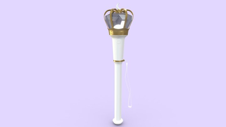 Loona Lightstick 3D Model