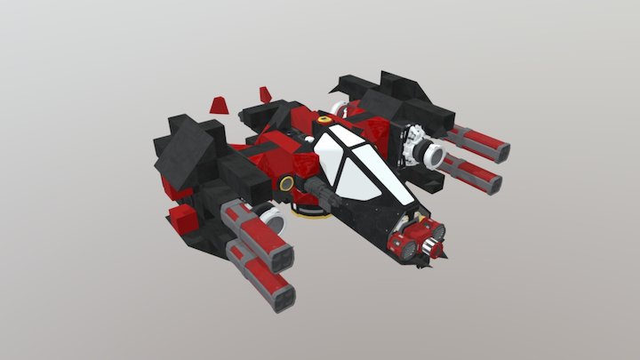 FIREFLY Wyvern Obj Files 3D Model