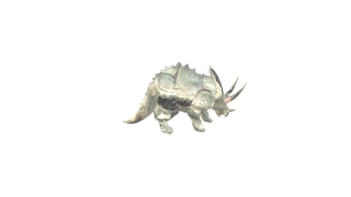 Triceratops 3D Model