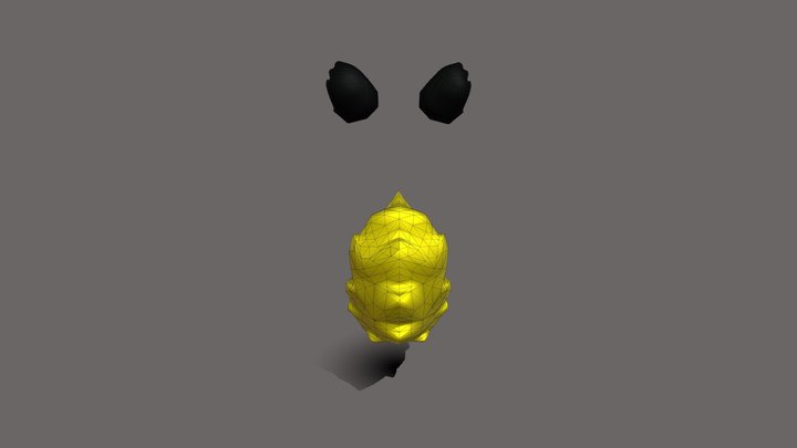 bee aphmau ears and tail 3D Model