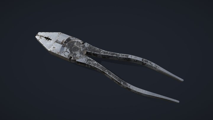 Pliers - Tool Assignment 3D Model