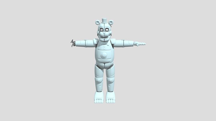CTW Funtime Freddy 3D Model