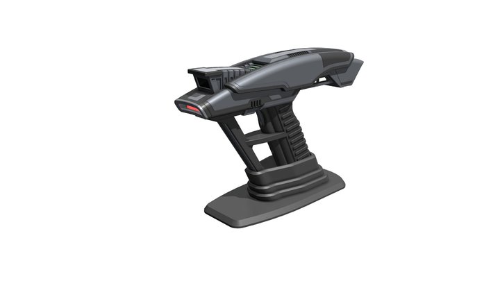 Picard Phaser - StarTrek- Printable 3d model 3D Model