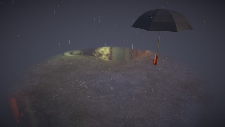 Seamless rain 3D Model