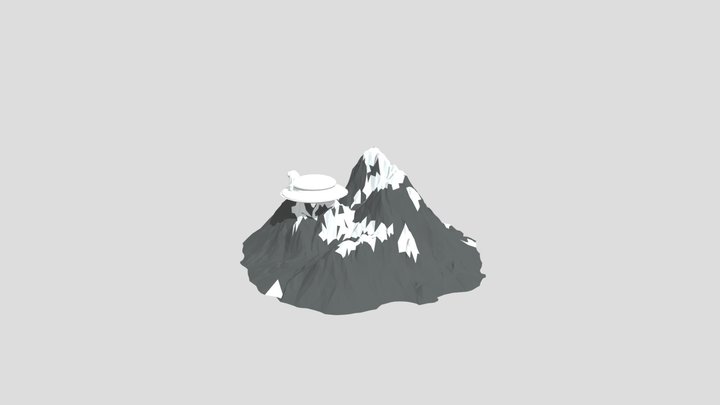 Robot_ Montaña 3D Model