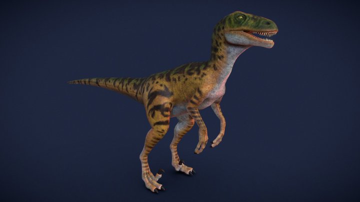 Dino Crisis - Velociraptor 3D Model