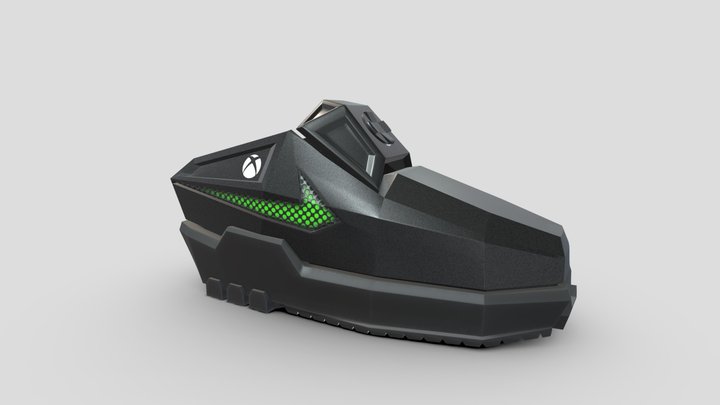 Xbox Cyber Sneaker 3D Model