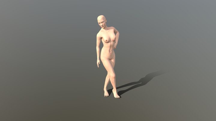 StandardGirl 3D Model