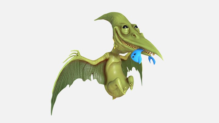 Pyerodactylus 3D Model