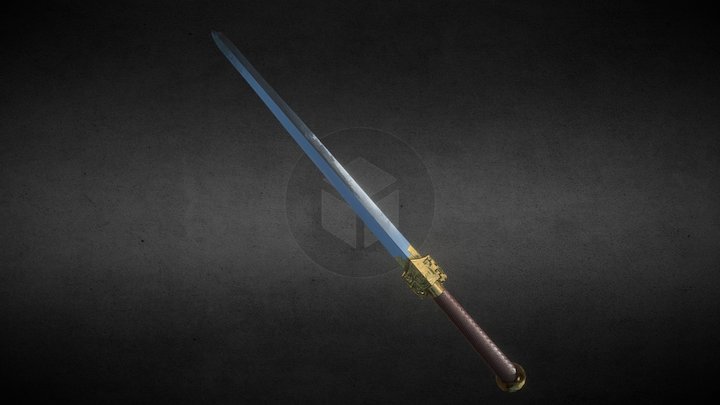 Han Dynasty Jian 3D Model