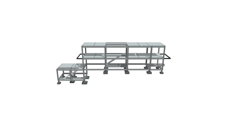 Estrutura 3D - Residência AC 3D Model
