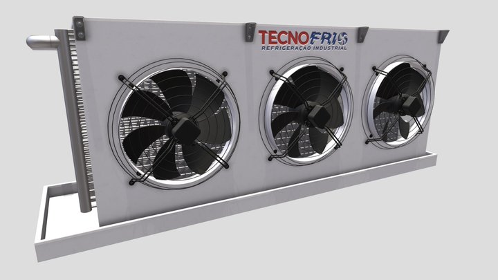 Evaporador Teto 3D Model
