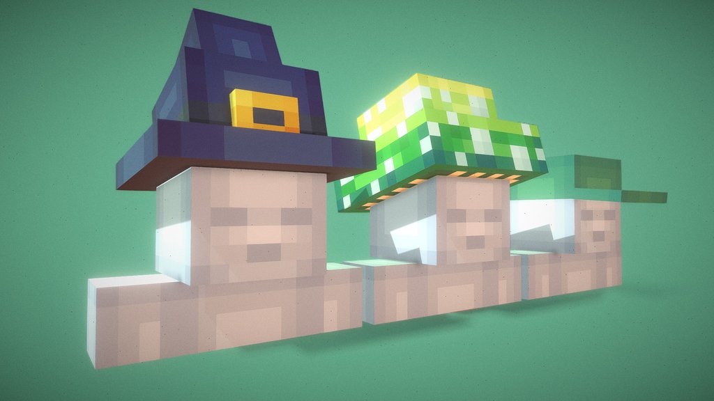 Minecraft Hats Mini-pack 3