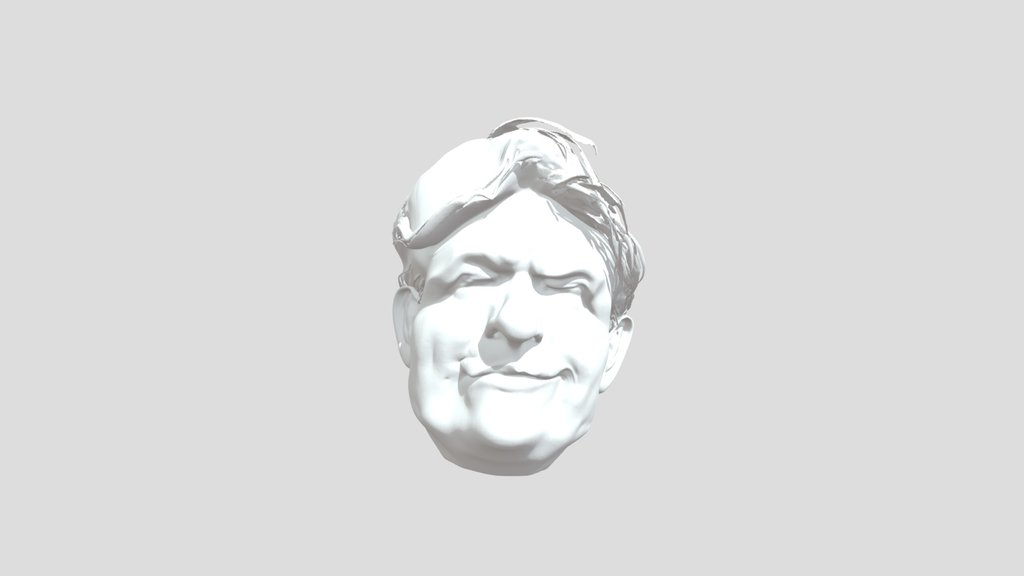 Charlie Sheen Glenn Quagmire Head Sculpt 2.stl