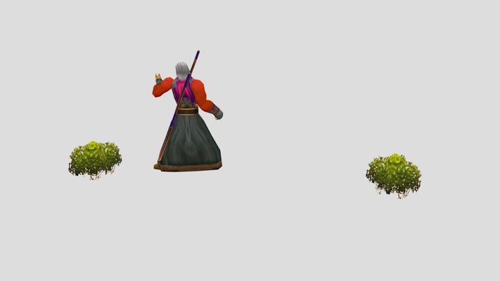 Connect weapon to body/switch location of weapon 3D Model