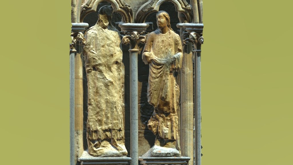 Wells Cathedral West Front - Statues detail