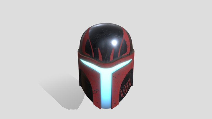 Mandaloria Helmet 3D Model