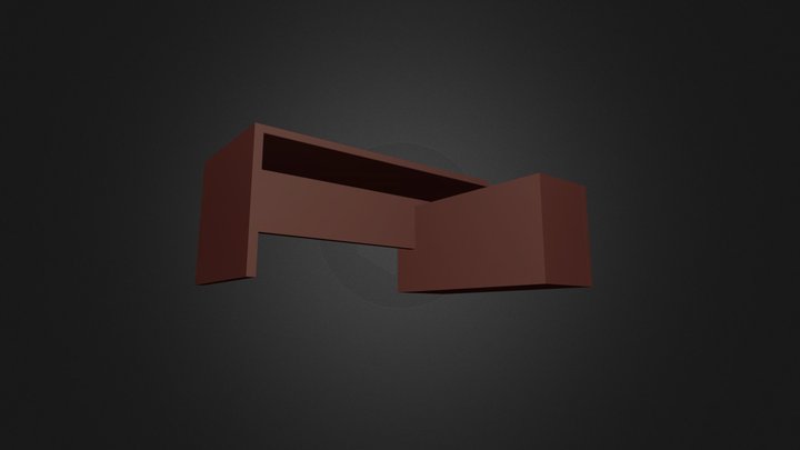 ESCRITORIO DUPLEX one 3D Model