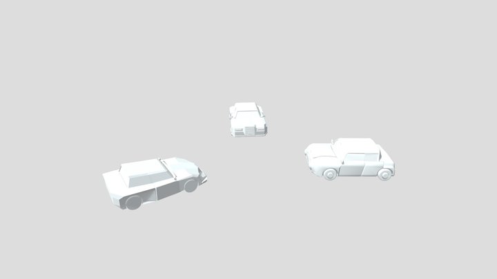 [XYZ School HW3 Correction] 3 Silhouettes 3D Model