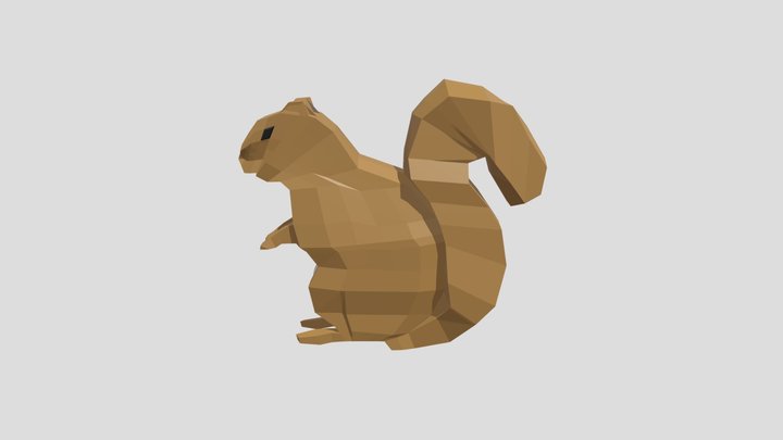 Squirrel! 3D Model