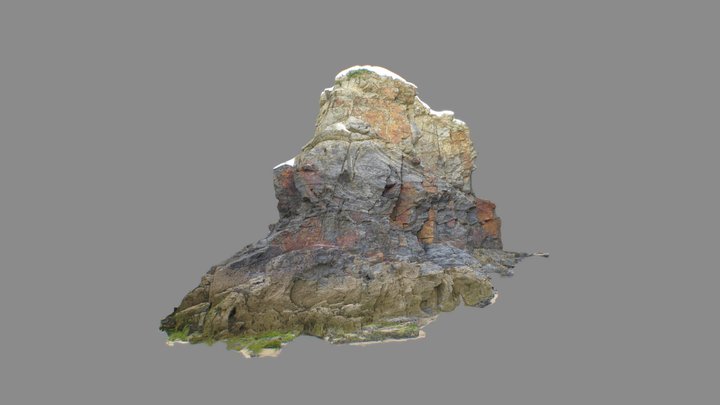 Rock Tower 3D Model