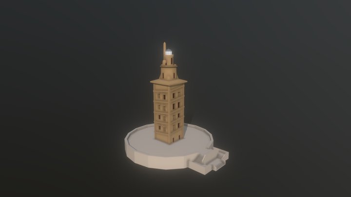 Tower of Hercules / Torre de Hercules 3D Model