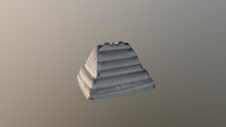 Goldweight pyramid 3D Model