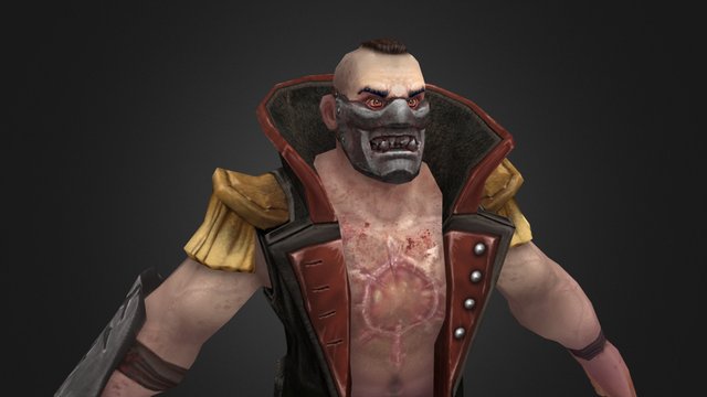 WH_Cultist Chaos_2 3D Model