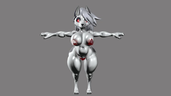Thicc_loona_km_style 3D Model