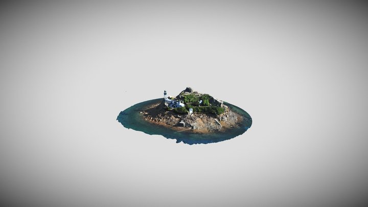 L’Île Louët - Baie de Morlaix 3D Model