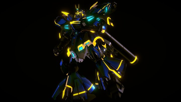Gundam of the BasementClub 3D Model