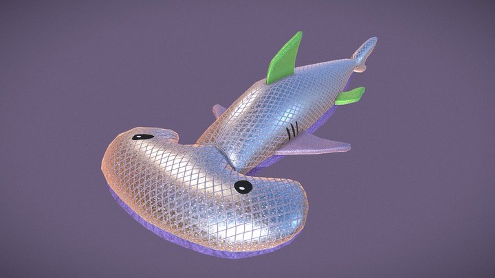 Hammerhead Toy 3D Model
