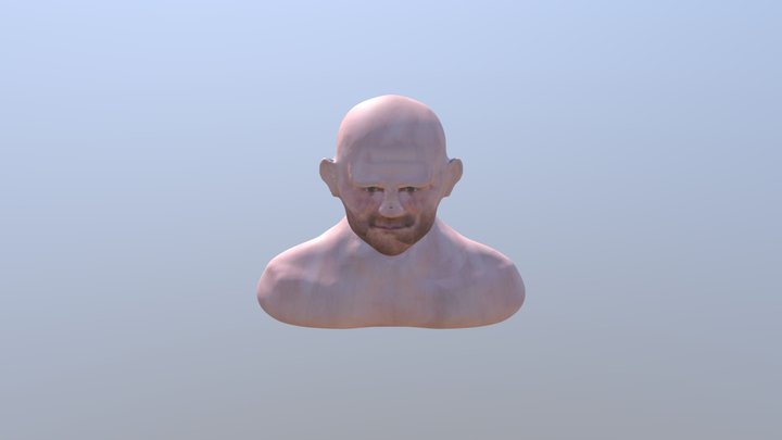 Cabeza Humana - Ulises Quiroz 3D Model