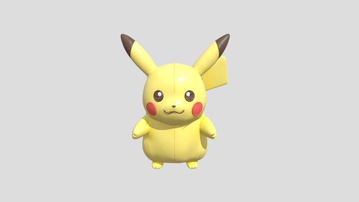 Pikachu 3D Model