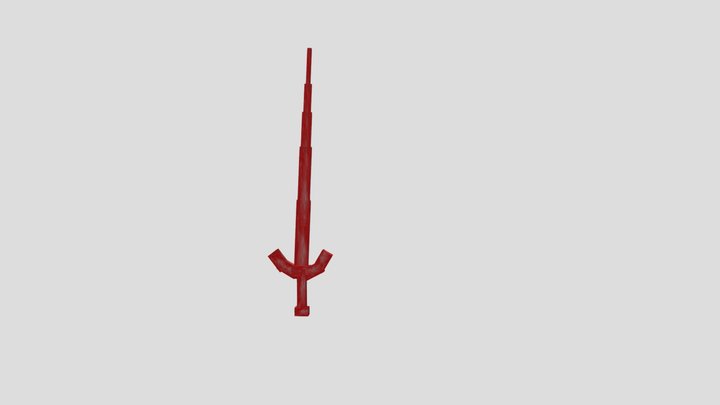 Slayer sword 3D Model