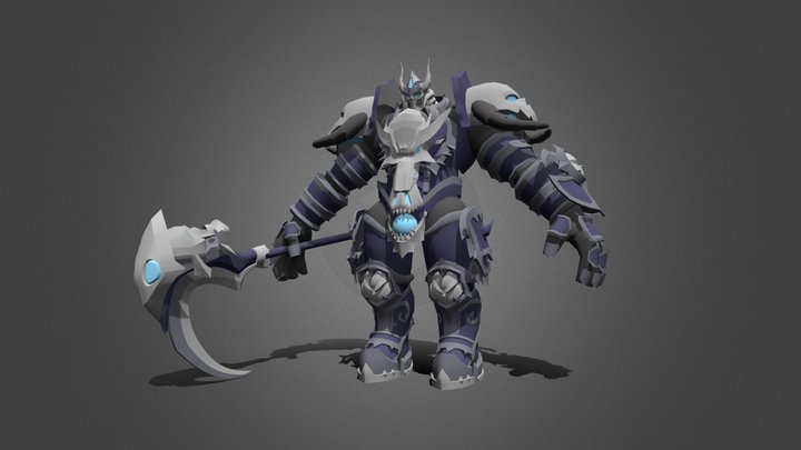 Death Knight Reinhardt 3D Model