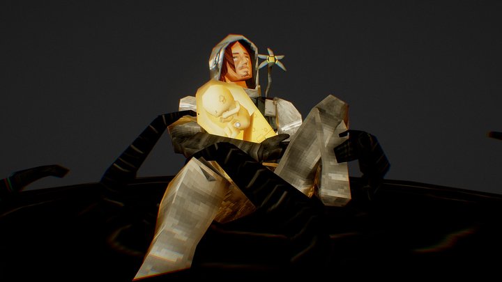 Death Stranding Sam 3D Model