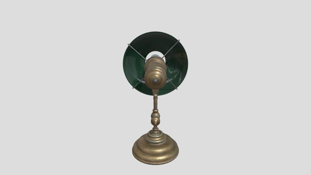 1800s Wall Mounted Kerosene Student Lamp