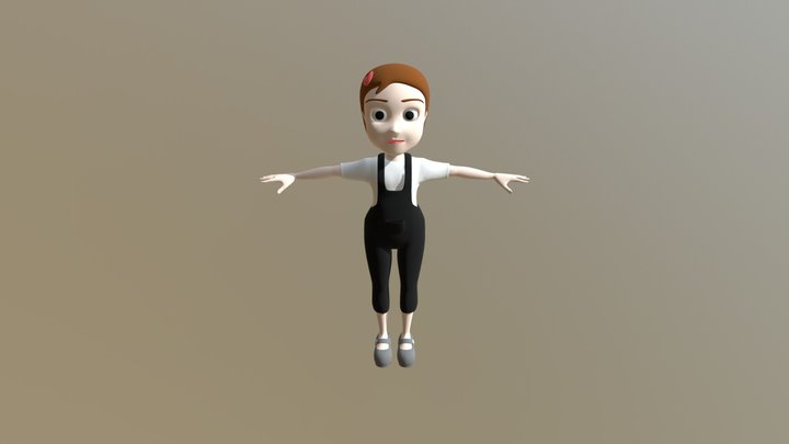 Girl 3D Model