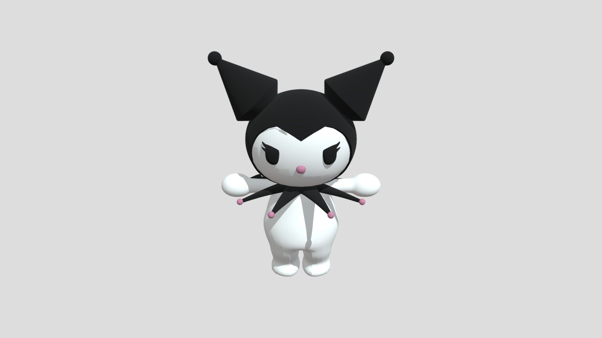 KUROMI - Download Free 3D model by gaelinix [e38a20a] - Sketchfab