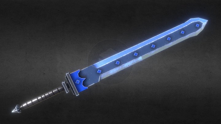 Knight's sword 3D Model