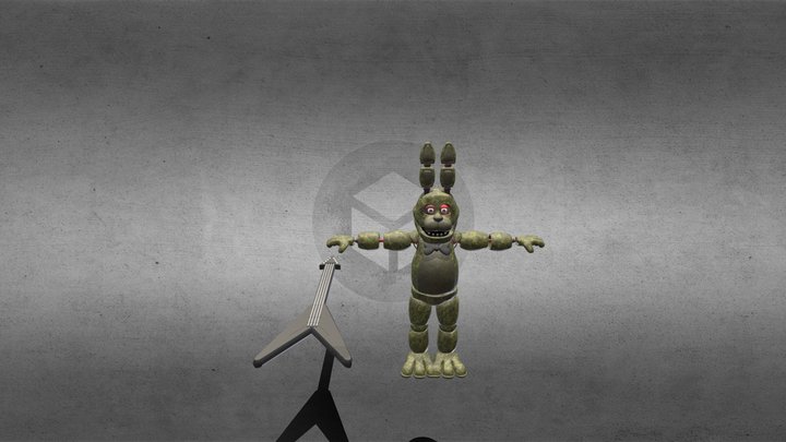 springtrap bonnie 3D Model