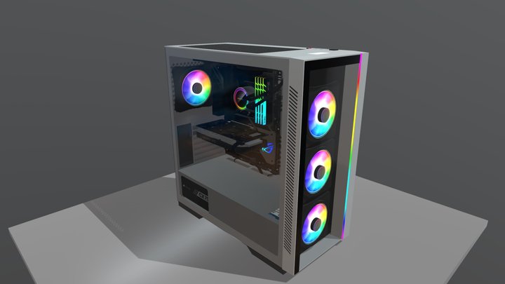 pc gamer 3D Model