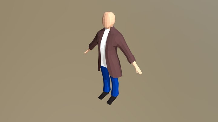 Cool dude 3D Model