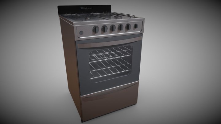 gas stove 3D Model