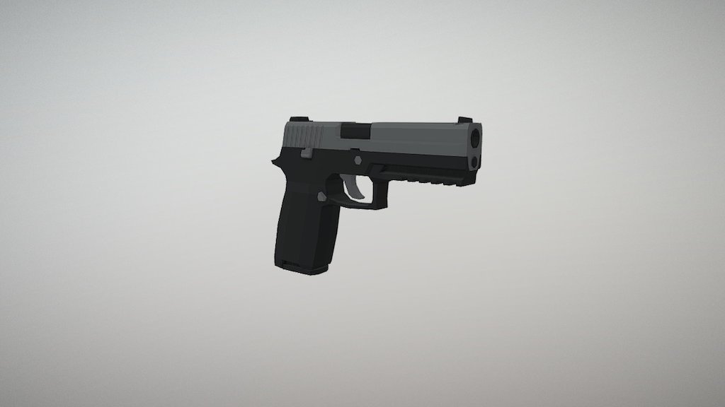 Low Poly P250