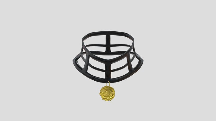 Yor inspired Choker Game Ready 3D Model